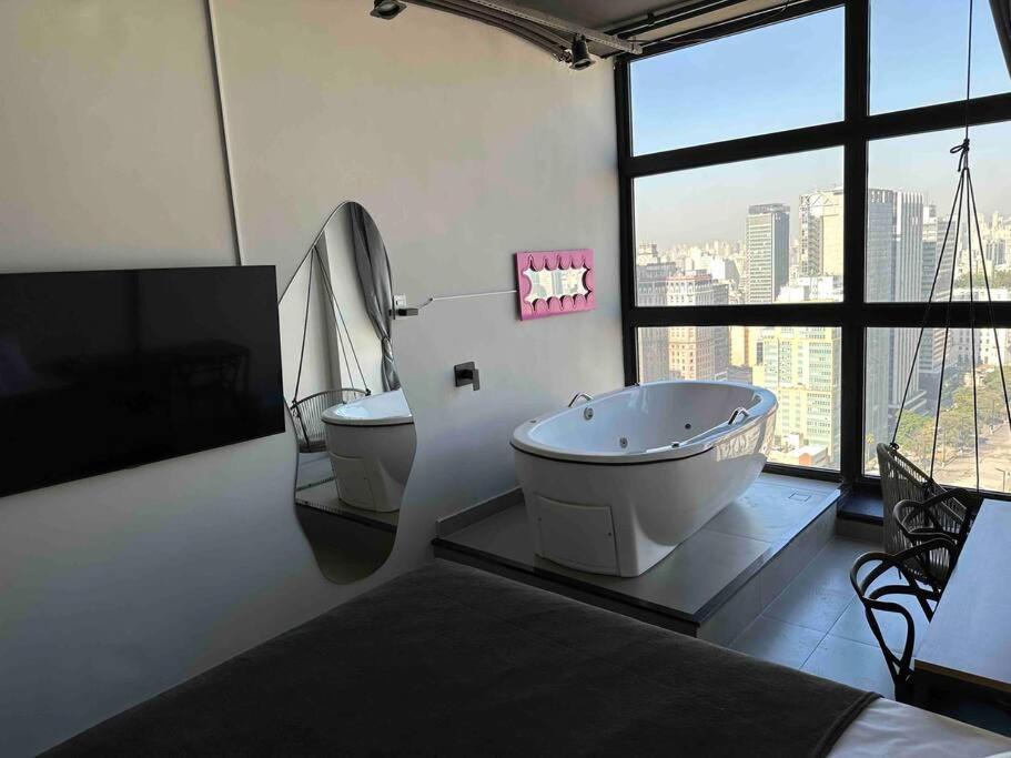 Sky Loft - Andar 41 Apartment Sao Paulo Bagian luar foto
